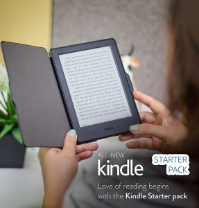 Kindle Starter Pack with All-New Kindle E-Reader in Black (MRP Rs 5,999), NuPro SlimFit Cover for Kindle (MRP Rs 999)