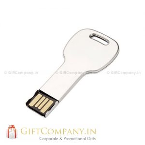 Silver Key Shape USB Pendrive