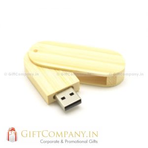 Wooden Bamboo Swivel USB Pendrive