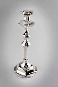Silver Plated Candle Stand P