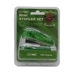 Mini Stapler with Pins - Green