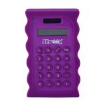 Fancy Mini Silicon Calculator - Purple