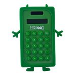 Fancy Mini Silicon Calculator - Green