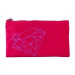 Pink Synthetic Fur Stylish & Premium Fluffy Pouch Pencil Pouch, Hand Pouch, Mobile Pouch to Store Your Valuables For Kids / Teenagers / Girls & Womens Pouch