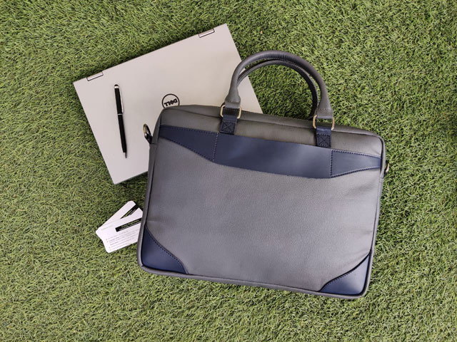 Laptop Bag CE4 - Grey & Navy Blue