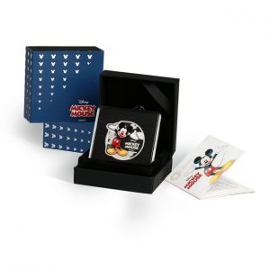 MMTC-PAMP Disney Micky Mouse Colored 31.1 gm Silver (999.9) Coin Box