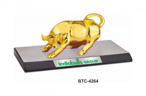 Stock Market Bull Desktop Gifts - BTC-4264