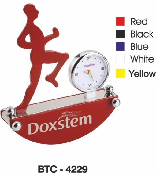 Running Man With Clock BTC - 4229