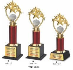 Corporate 7 Star Trophy TRO - 2683 A,B,C