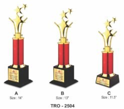 Corporate 3 Star Trophy TRO - 2504 A,B,C