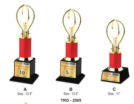 Corporate Crystal Ball Trophy TRO - 2505 A,B,C