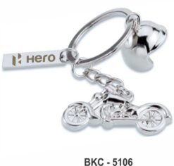 Classic Bike & Helmet Keychain BKC-5106