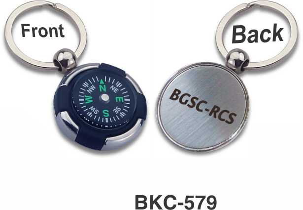 Compass Keychain BKC-579 3 Compass Keychain BKC-579