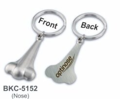 Metal Nose Shape Keychain BKC-5152