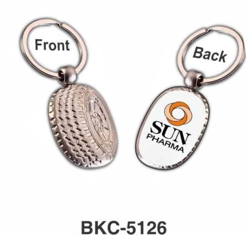 Metal Tyre Keychain BKC-5126