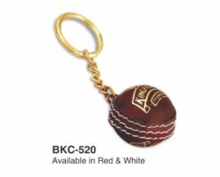 Cricket Ball Keychain BKC-520-R/W
