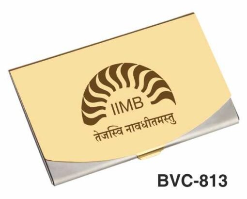 Gold Visiting Card Holder BVC-813