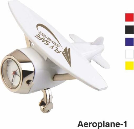 Aeroplane With Clock Aeroplane-1