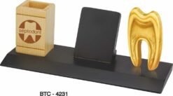 Dentist Tooth Symbol With Pen Stand & Mobile Holder BTC - 4231