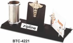 3-In-1 Desktop (Pen Stand, Card Holder & Doctor Logo) BTC - 4221
