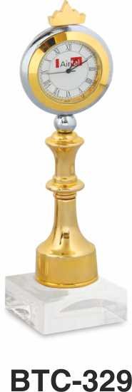 Desk Clock With Crown BTC - 329