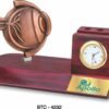 3-In-1 Desktop (Pen Stand, Card Holder With Clock) BTC - 4232
