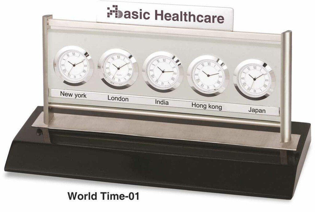 World Time Desk Clock World Time - 01