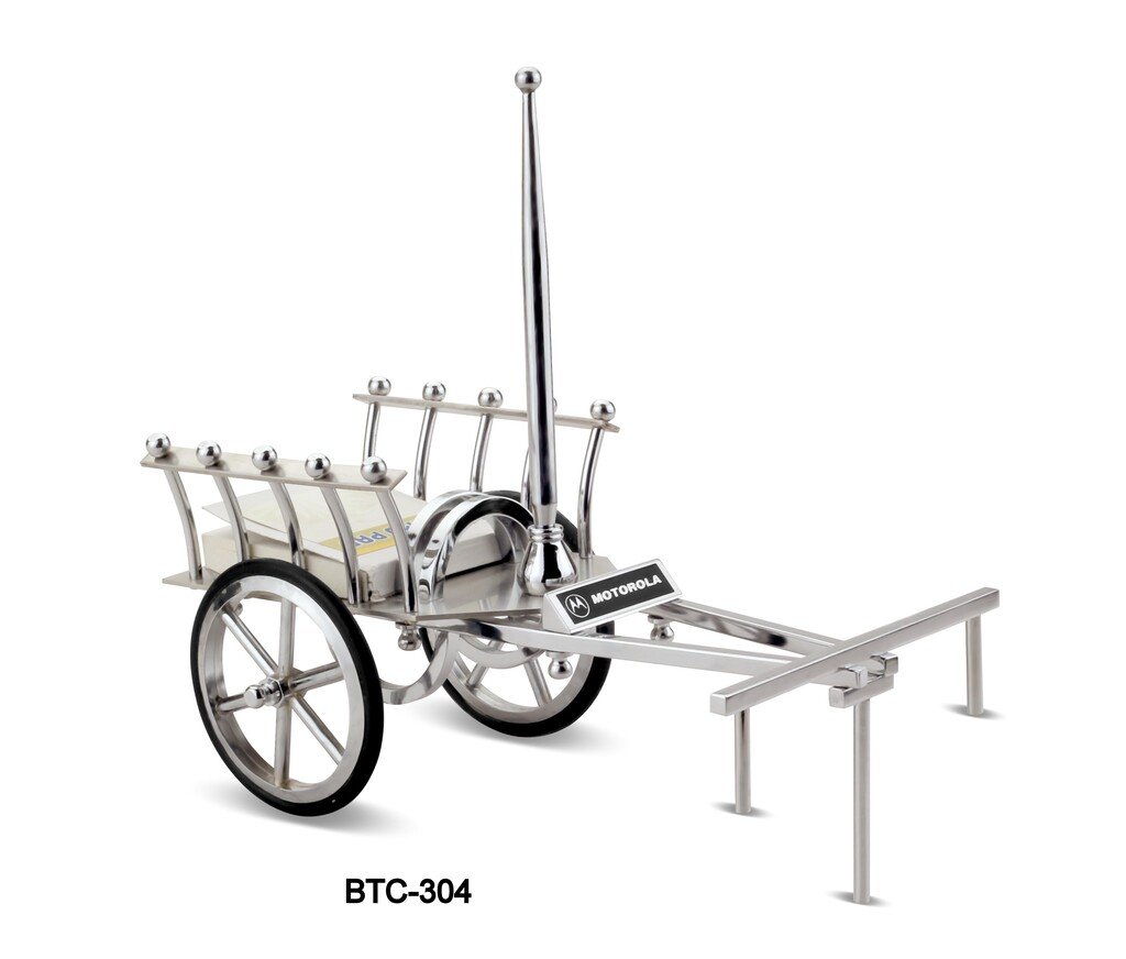 Traditional Indian Bull Cart Desk Organiser BTC - 304 3 Traditional Indian Bull Cart Desk Organiser BTC - 304