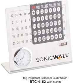 Perpetual Calendar With Month & Clock (Big) BTC - 4152