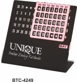 Perpetual Calendar Black & Rosegold BTC - 4249