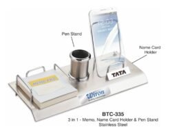 4-In-1 Stainless Steel Desk Organizer BTC - 335