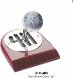 3d Gear Shape Clock BTC - 488