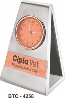 Rose Golf Finish Desk Clock BTC - 4258