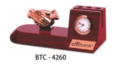 Rose Golf Finish Handshake Desk Organizer BTC - 4260
