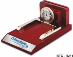 3-In-1 Desk Organizer With Clock BTC - 4211