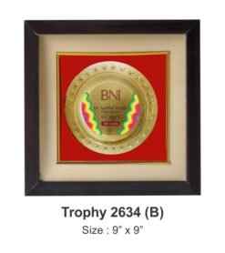 Round Shield Plaque 9" TRO - 2634 B