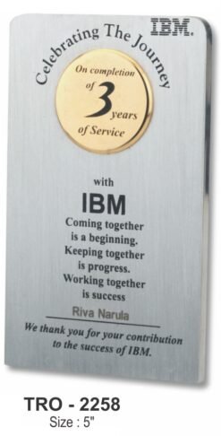 Silver Rectangle Memento  TRO - 2258