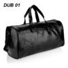 DUB 01: Duffle Bag Croc Black