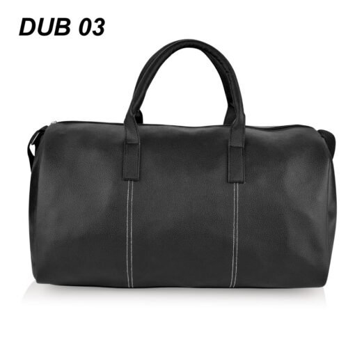 DUB 03: Duffle Bag Black 4 DUB 03: Duffle Bag Black