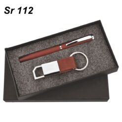 Welcome Kit Gift Set GCSR112 Zircon Pen & Keychain