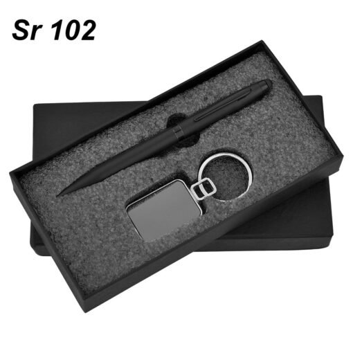 Welcome Kit Gift Set GCSR102 Emerald Pen & Keychain