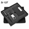Welcome Kit Gift Set GCSR127 Boston Black Pen, Keychain & Cardholder