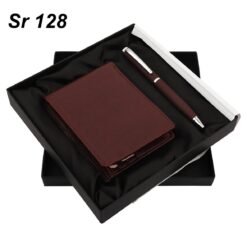 Welcome Kit Gift Set GCSR128 Morodo Brown Pen & Wallet