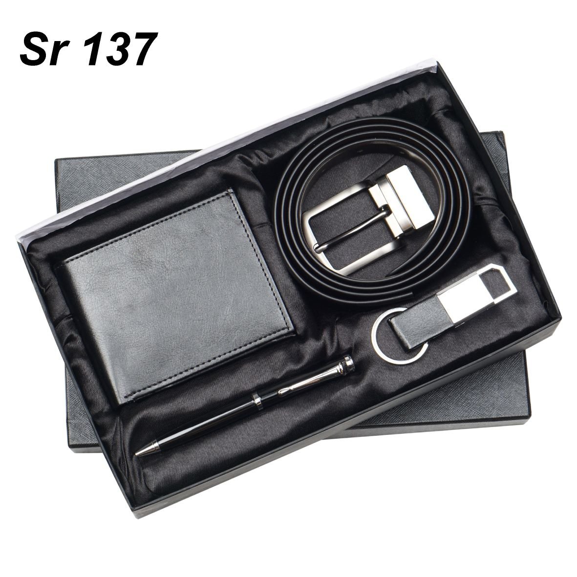 Welcome Kit Gift Set GCSR137 3 Welcome Kit Gift Set GCSR137 Chromo Wallet, Belt, Pen & Keychain
