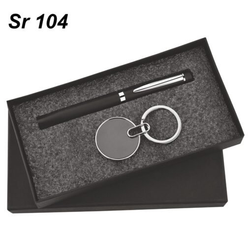 Welcome Kit Gift Set GCSR104 Garnet Pen & Keychain