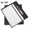 Welcome Kit Gift Set GCSR141 White Elastic Diary & Pen