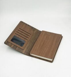 Wooden Cover Notebook Diary GC H1006