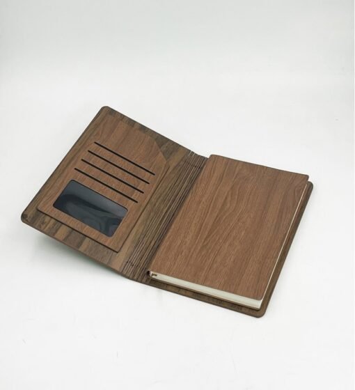 Wooden Cover Notebook Diary GC H1006