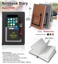 Multifunction Notebook Diary (New)* GC H1050