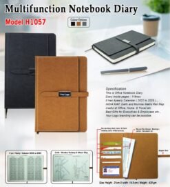 Multifunction Notebook Dairy (New)* GC H1057